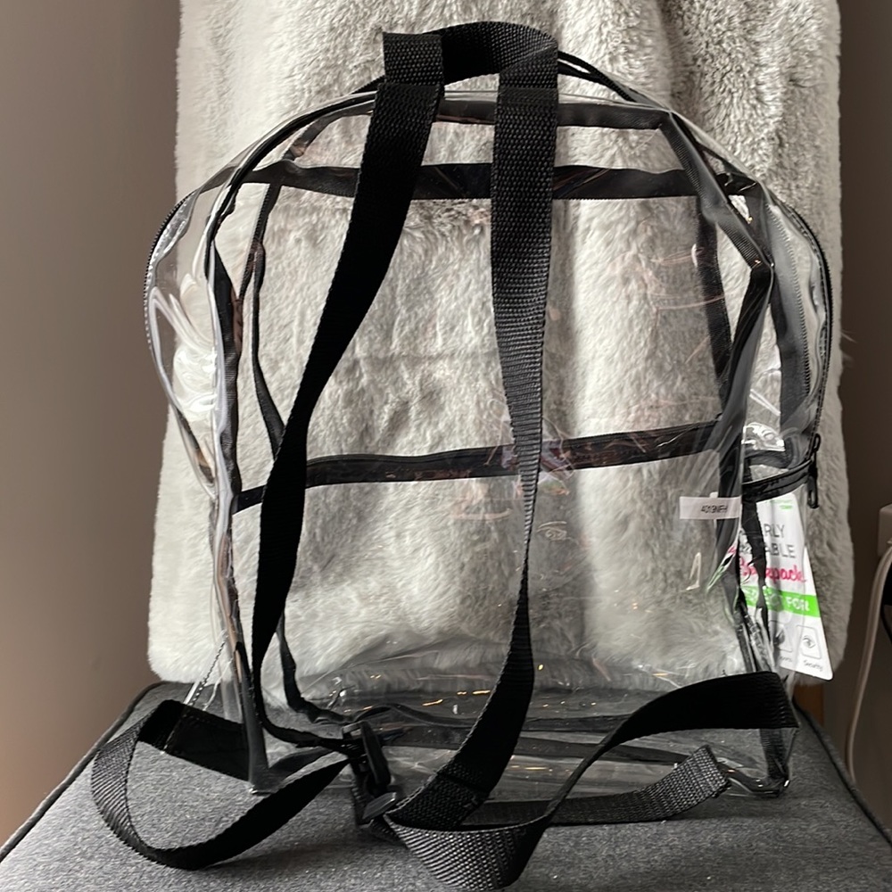 Clear Backpack - Picture 2 of 4